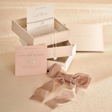 Load image into Gallery viewer, JOMA JEWELLERY | CELEBRATION STACK GIFT SET | WITH LOVE | BRACELET, NECKLACE AND EARRINGS
