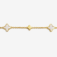 Load image into Gallery viewer, JOMA JEWELLERY | LOVED BY YOU | MOTHER OF PEARL CLOVER BRACELET
