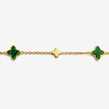 Load image into Gallery viewer, JOMA JEWELLERY | LOVED BY YOU | GREEN CLOVER BRACELET
