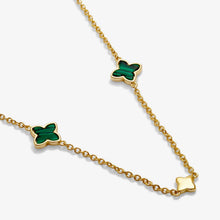 Load image into Gallery viewer, JOMA JEWELLERY | LOVED BY YOU | GREEN CLOVER | NECKLACE
