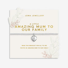 Load image into Gallery viewer, JOMA JEWELLERY | MOTHER'S DAY A LITTLE | AMAZING MUM TO OUR FAMILY
