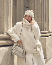 Load image into Gallery viewer, KATIE LOXTON | BORG SCARF | CREAM
