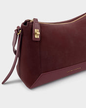 Load image into Gallery viewer, KATIE LOXTON | CHARLBURY CROSSBODY BAG | SUEDETTE CHERRY
