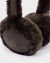 Load image into Gallery viewer, KATIE LOXTON | FAUX SUEDE EARMUFFS | CHOCOLATE BROWN
