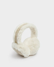 Load image into Gallery viewer, KATIE LOXTON | FAUX SUEDE EARMUFFS | TAUPE CREAM
