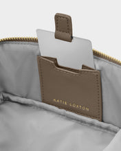Load image into Gallery viewer, KATIE LOXTON | FOLD-OUT MIRROR MAKE UP BAG | MINK
