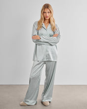 Load image into Gallery viewer, KATIE LOXTON | GIFT BOXED PYJAMA SET | BLE WHITE DIAMOND PRINT | SMALL 8-10

