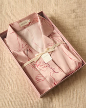 Load image into Gallery viewer, KATIE LOXTON | GIFT BOXED PYJAMA SET | PINK CHERRY BOW PRINT | MEDIUM 12-14
