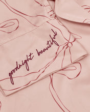 Load image into Gallery viewer, KATIE LOXTON | GIFT BOXED PYJAMA SET | PINK CHERRY BOW PRINT | MEDIUM 12-14
