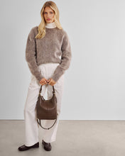 Load image into Gallery viewer, KATIE LOXTON | HALLIE SATCHEL BAG | DARK CHOCOLATE
