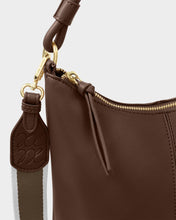 Load image into Gallery viewer, KATIE LOXTON | HALLIE SATCHEL BAG | DARK CHOCOLATE

