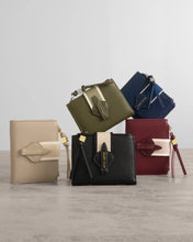 Load image into Gallery viewer, KATIE LOXTON | LOTTIE FOLD OUT PURSE | LIGHT TAUPE

