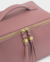 Load image into Gallery viewer, KATIE LOXTON | SOHO LARGE MAKE UP / WASH BAG | DEEP ROSE
