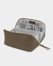 Load image into Gallery viewer, KATIE LOXTON | SOHO LARGE MAKE UP / WASH BAG | MINK
