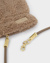 Load image into Gallery viewer, KATIE LOXTON | TEDDY MITTENS WITH CORD | TAN
