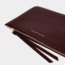 Load image into Gallery viewer, KATIE LOXTON | ISLA TASSEL POUCH | PLUM / PURPLE
