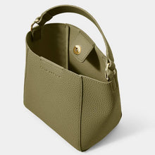 Load image into Gallery viewer, KATIE LOXTON | LYRA TOP HANDLE BAG | KHAKI
