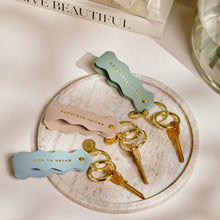 Load image into Gallery viewer, KATIE LOXTON | SENTIMENT WAVE KEYRING | FABULOUS FRIEND | PINK
