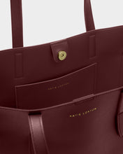 Load image into Gallery viewer, KATIE LOXTON | ASHLEY TOTE BAG | CHERRY
