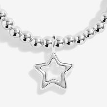 Load image into Gallery viewer, JOMA JEWELLERY | KIDS STOCKING A LITTLE GIFT SET WITH CLIPS | HAPPY CHRISTMAS BRACELET
