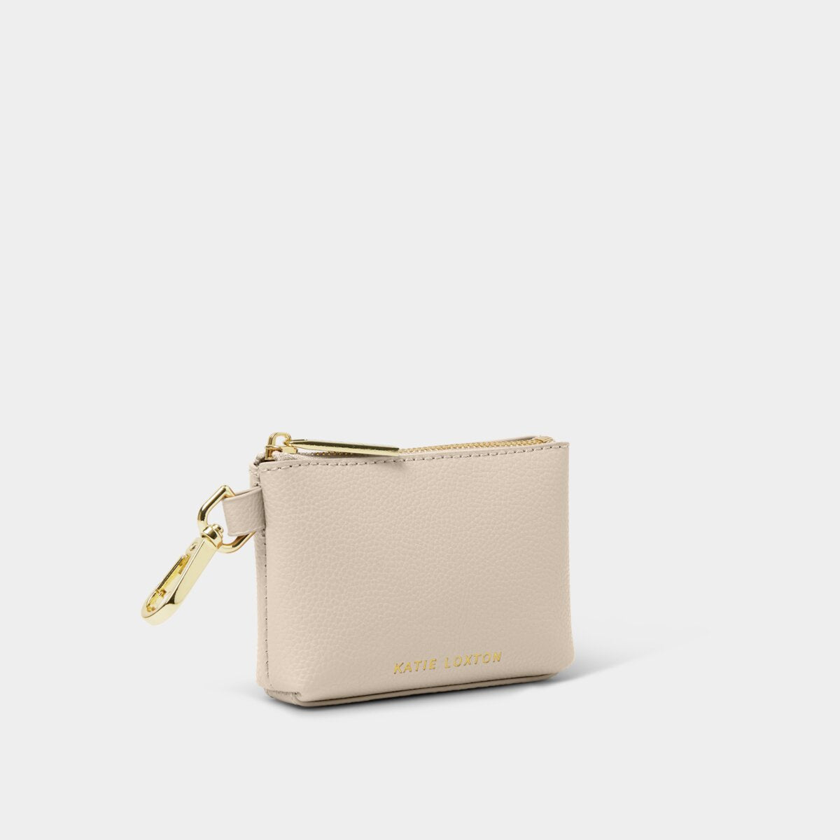 KATIE LOXTON | EVIE CLIP ON COIN PURSE | LIGHT TAUPE