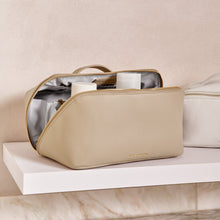 Load image into Gallery viewer, KATIE LOXTON | LARGE MAKE UP | WASH BAG | LIGHT TAUPE
