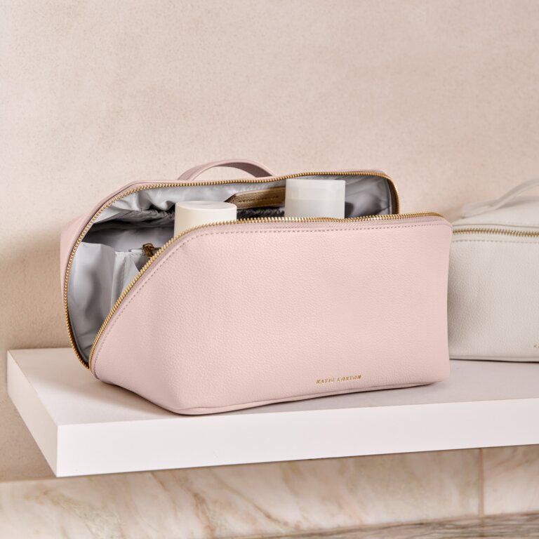 KATIE LOXTON | LARGE MAKE UP | WASH BAG | DUSTY PINK