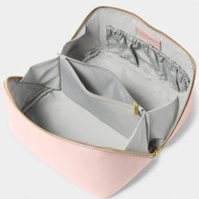 Load image into Gallery viewer, KATIE LOXTON | LARGE MAKE UP | WASH BAG | DUSTY PINK
