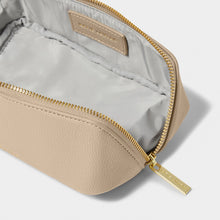 Load image into Gallery viewer, KATIE LOXTON | SMALL MAKE UP | WASH BAG | LIGHT TAUPE

