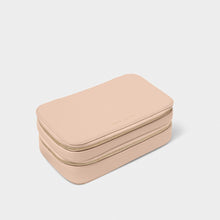 Load image into Gallery viewer, KATIE LOXTON | TRAVEL JEWELLERY CASE | NUDE PINK
