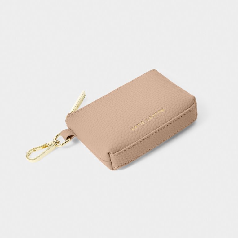 KATIE LOXTON | EVIE CLIP ON COIN PURSE | NUDE PINK