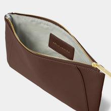 Load image into Gallery viewer, KATIE LOXTON | HANA POUCH | CHOCOLATE BROWN
