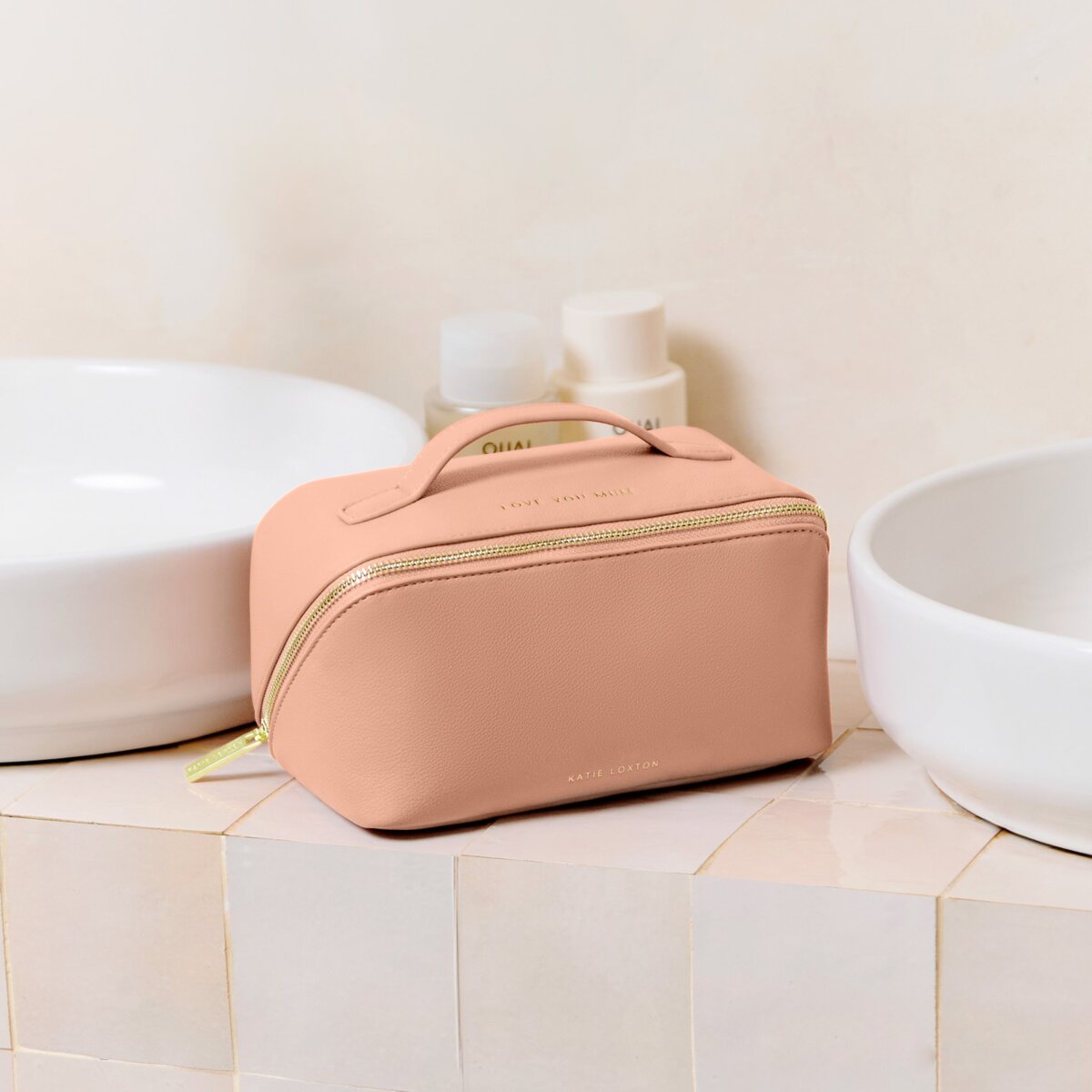 KATIE LOXTON | MEDIUM MAKE UP | WASH BAG | LOVE YOU MUM | PEONY BLUSH