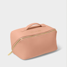 Load image into Gallery viewer, KATIE LOXTON | LARGE MAKE UP | WASH BAG | LOVE YOU MUM | PEONY BLUSH
