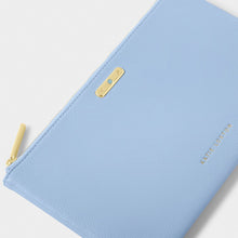 Load image into Gallery viewer, KATIE LOXTON | BIRTHSTONE POUCH | MARCH | AQUA BLUE
