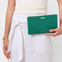 Load image into Gallery viewer, KATIE LOXTON | BIRTHSTONE POUCH | MAY | DEEP GREEN
