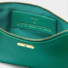 Load image into Gallery viewer, KATIE LOXTON | BIRTHSTONE POUCH | MAY | DEEP GREEN
