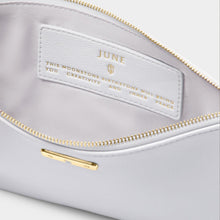 Load image into Gallery viewer, KATIE LOXTON | BIRTHSTONE POUCH | JUNE | POWDER BLUE
