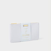 Load image into Gallery viewer, KATIE LOXTON | BIRTHSTONE POUCH | JUNE | POWDER BLUE
