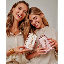 Load image into Gallery viewer, KATIE LOXTON | KEY TO MY HEART GIFT BOXED KEYRING | NUDE PINK
