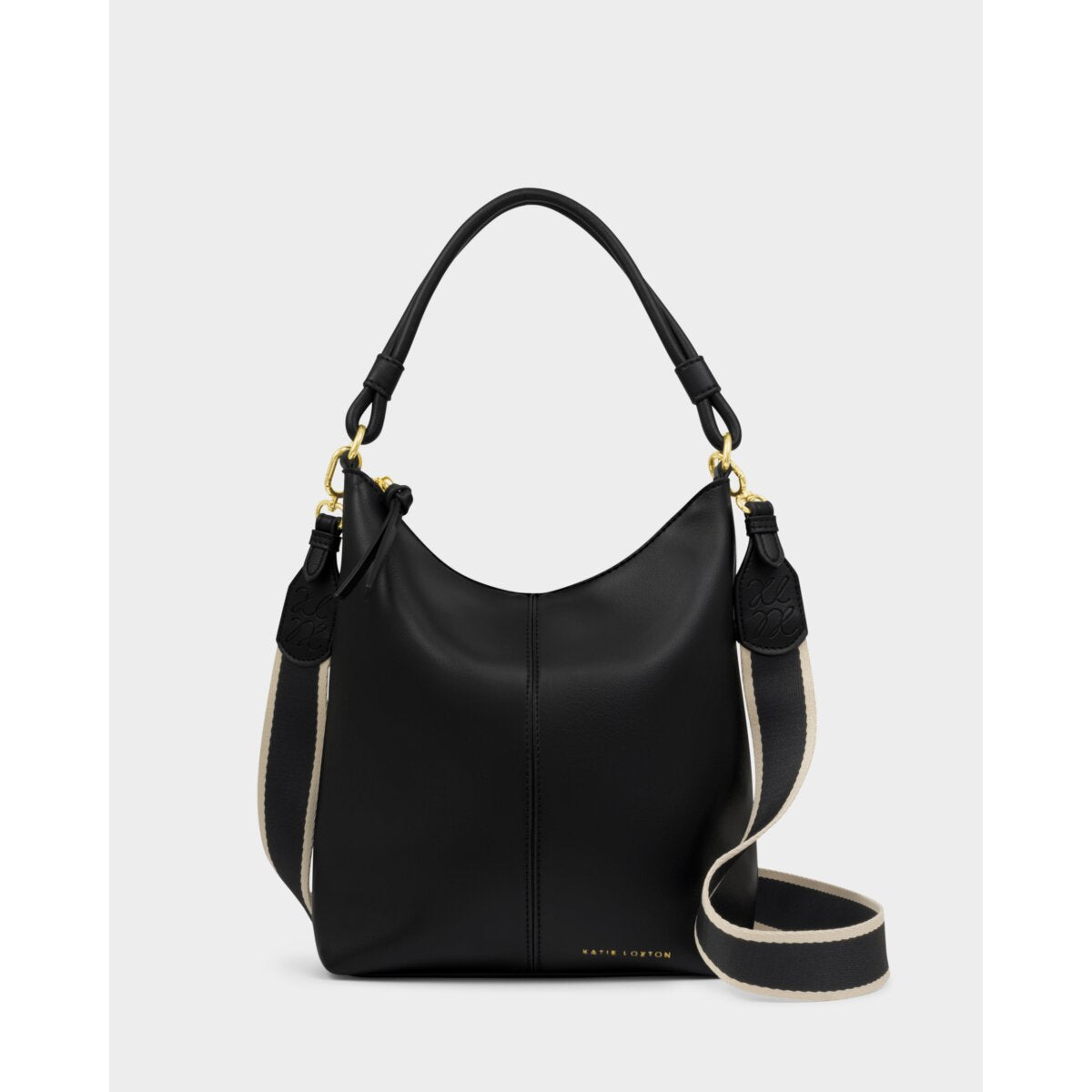 KATIE LOXTON | HALLIE SATCHEL BAG| BLACK