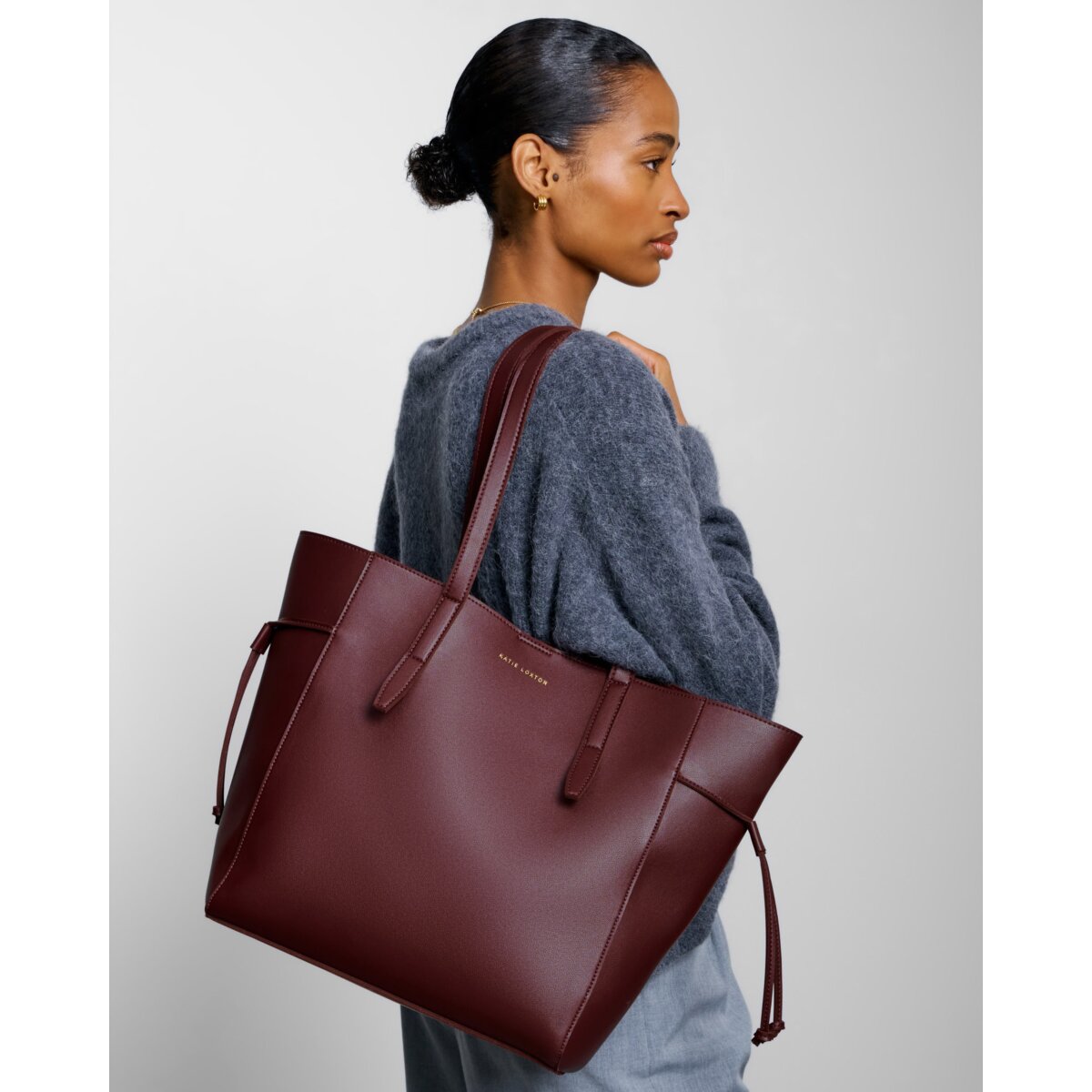 KATIE LOXTON | ASHLEY TOTE BAG | CHERRY