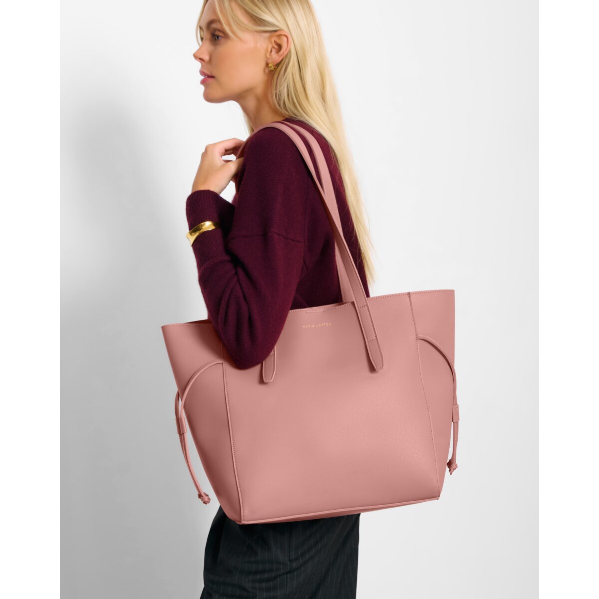 KATIE LOXTON | ASHLEY TOTE BAG | DEEP ROSE