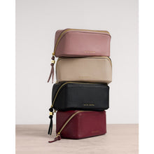 Load image into Gallery viewer, KATIE LOXTON | FOLD-OUT MIRROR MAKE UP BAG | CHERRY

