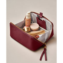 Load image into Gallery viewer, KATIE LOXTON | FOLD-OUT MIRROR MAKE UP BAG | CHERRY
