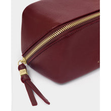 Load image into Gallery viewer, KATIE LOXTON | FOLD-OUT MIRROR MAKE UP BAG | CHERRY

