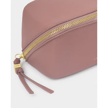Load image into Gallery viewer, KATIE LOXTON | FOLD-OUT MIRROR MAKE UP BAG | DEEP ROSE
