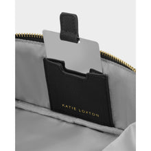 Load image into Gallery viewer, KATIE LOXTON | FOLD-OUT MIRROR MAKE UP BAG | BLACK
