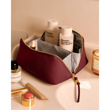 Load image into Gallery viewer, KATIE LOXTON | SOHO MEDIUM MAKE UP / WASH BAG | CHERRY
