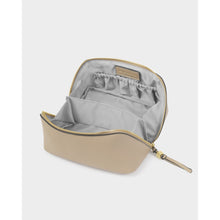 Load image into Gallery viewer, KATIE LOXTON | SOHO MEDIUM MAKE UP / WASH BAG | LIGHT TAUPE
